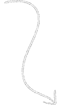 Arrow Doodle Sticker by Huddl Studio