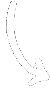 Arrow Doodle Sticker by Huddl Studio