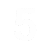 Doodle Number Sticker by Huddl Studio