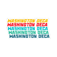 Accelerate Sticker by Washington DECA