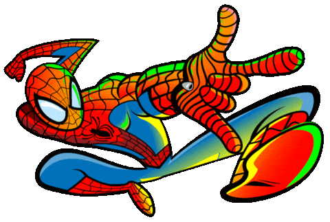 Peter Parker Spiderman Sticker by Pingolito