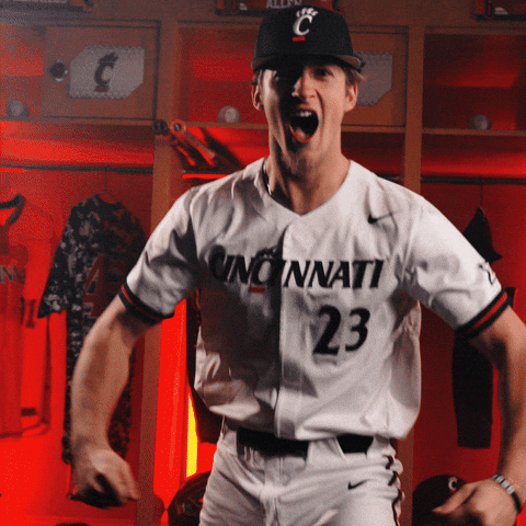 College Baseball Uc GIF by Cincinnati Bearcats