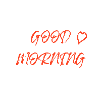 Good Morning Sticker