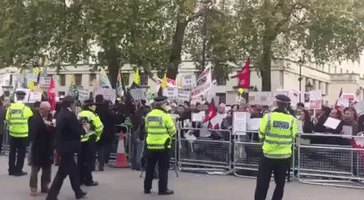 Modi Visit Brings Protesters Out in London