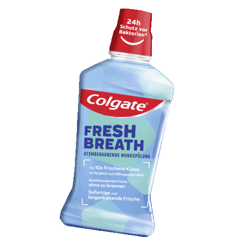 CPGaba colgate flasche mouthwash fresh breath Sticker