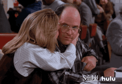this is not good george costanza GIF by HULU