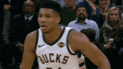 Milwaukee Bucks Fun GIF by NBA