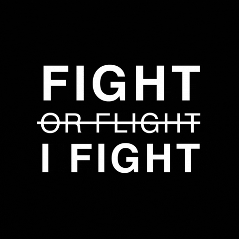 Fight Or Flight GIF by EverybodyFights