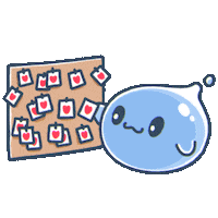 Happy Love Letters Sticker by Squishiverse