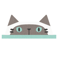 Cat Clip Sticker
