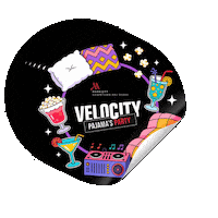 Pajama Party Velocity Sticker by The Abu Dhabi EDITION