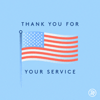Thank You For Your Service Veterans Day GIF by Refinery 29 GIFs