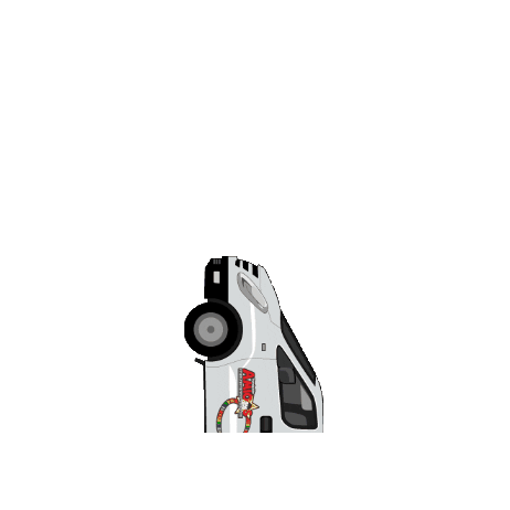 Auto Bus Sticker by Fanlyc