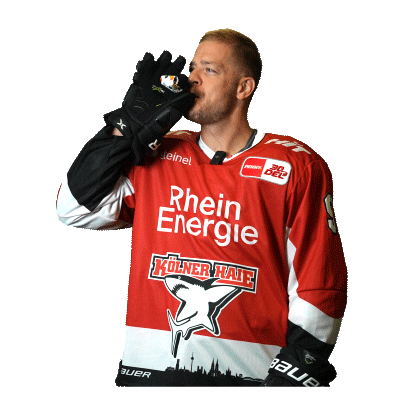 Celebrate Moritz Müller Sticker by Koelner Haie