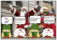 Here Comes Santa Claus Christmas GIF