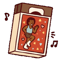 Old School Fitness Sticker by CML