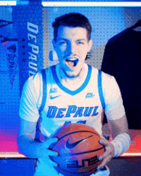 Mens Basketball GIF by DePaul Athletics