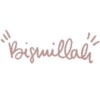 artbyamanda bismillah basmalah basmallah byamanda Sticker