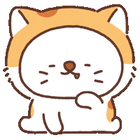 Cat Meowing Sticker