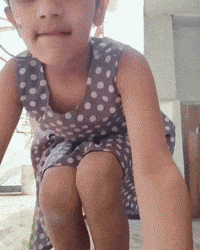 baeloops fall slip a girl is slipping GIF
