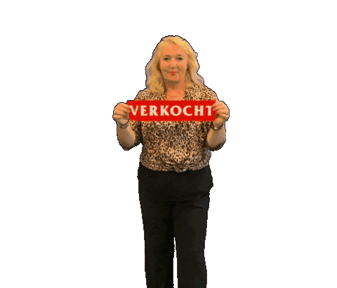 Makelaar Verkocht Sticker by Hup en Fidom Makelaars