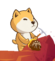 Happy Dog Sticker by BigBrains