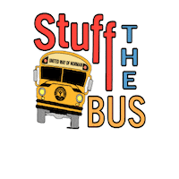 United Way Stuff The Bus Sticker by United Way of Norman