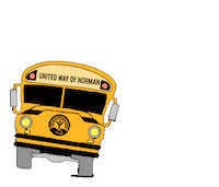 United Way Stuff The Bus Sticker by United Way of Norman