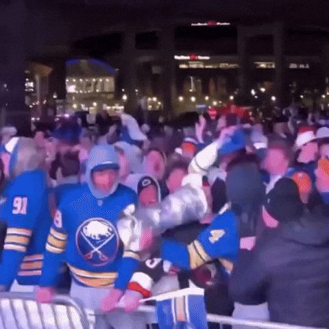 Excited Buffalo Sabres GIF by Respective