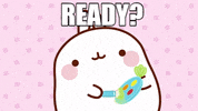 Make Up Wow GIF by Molang