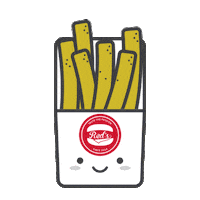 redsguadalajara burgers reds papas hamburguesas Sticker