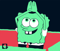 emotionfilms cartoon rainbow spongebob squarepants spongebob GIF