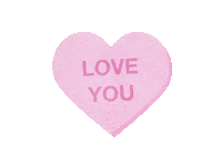I Love You Hearts Sticker