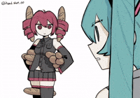 Hatsune Miku Kasane Teto GIF