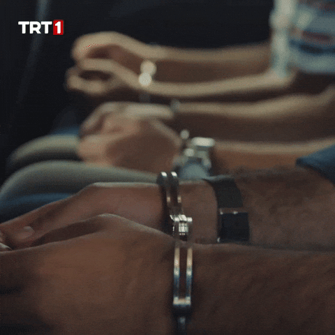 Polis Handcuffs GIF by TRT