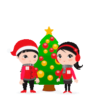 Christmas Santa Sticker by DBS Bank Ltd