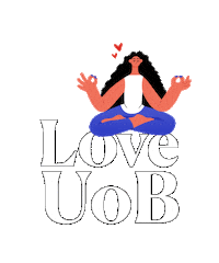 Uob Welcome To Brum Sticker by University of Birmingham