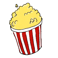 3d popcorn Sticker by MoviePass