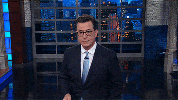 stephen colbert blink GIF by The Late Show With Stephen Colbert