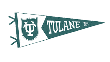 New Orleans Louisiana Sticker by Tulane University