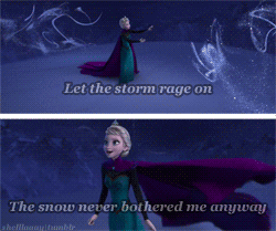 i want to be a snow queen GIF