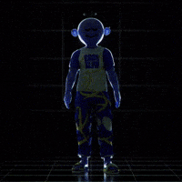 Bozoverse fashion team surprise community GIF