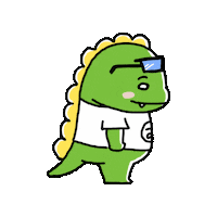 muvumuvio1120 movie cinema dinosaur かわいい Sticker