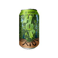 elevationbeerco craft beer ipa beer can ebc Sticker