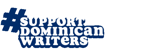 support read Sticker by Dominican writers