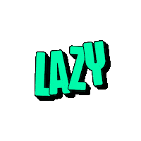 Lazy Sticker