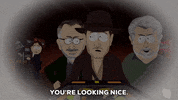 surprised steven spielberg GIF by South Park 