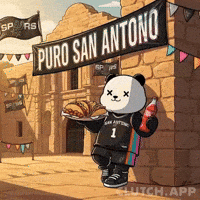 Nba Playoffs Panda GIF by Kanpai Pandas