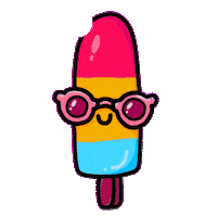 Ice Cream Summer Sticker