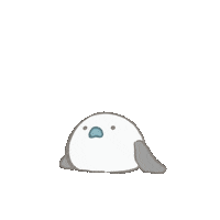 tomoto25 hot bird ice cream weather Sticker